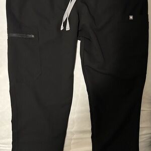 Figs Scrub Pants Black